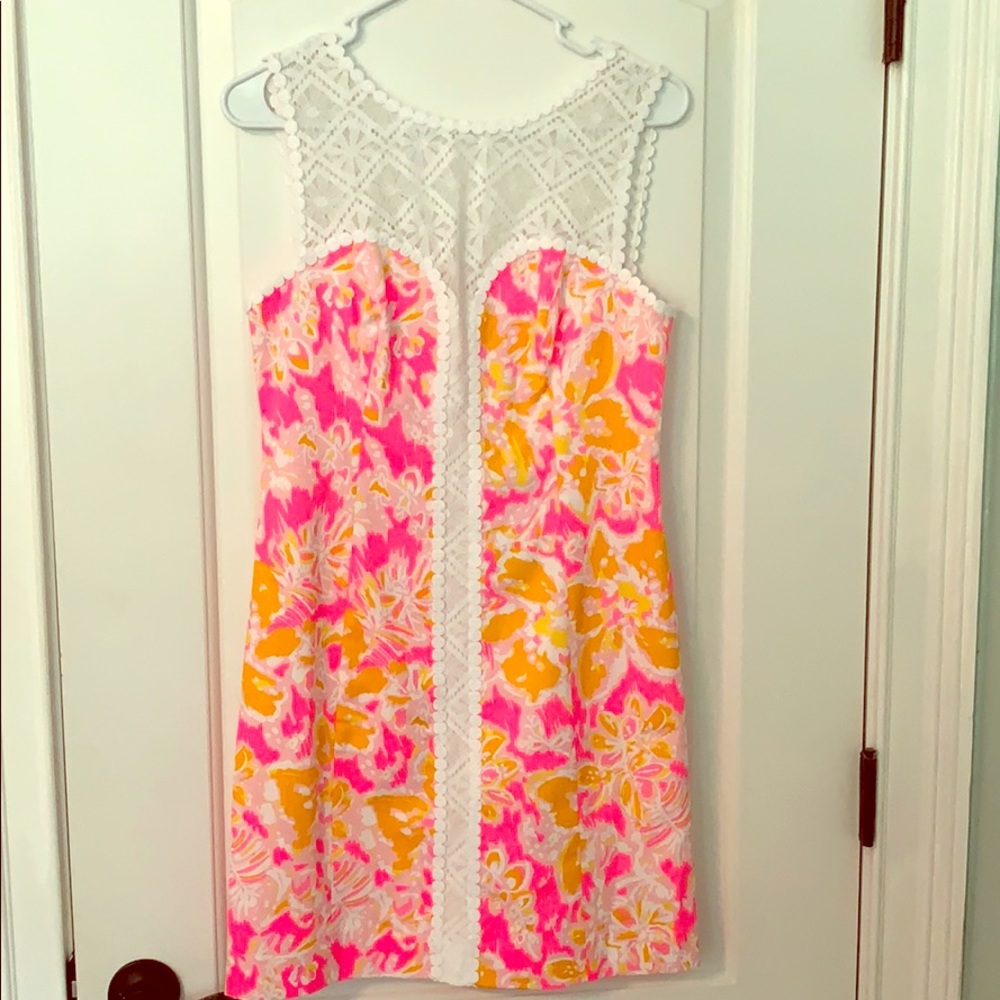 Lilly Pulitzer Sofia Shift Dress Ooh La La